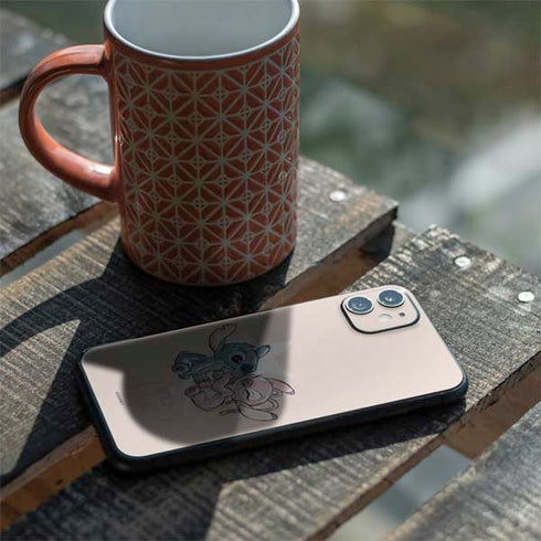 Disney Lilo and Stitch Stitch and Angel iPhone 11 Skin